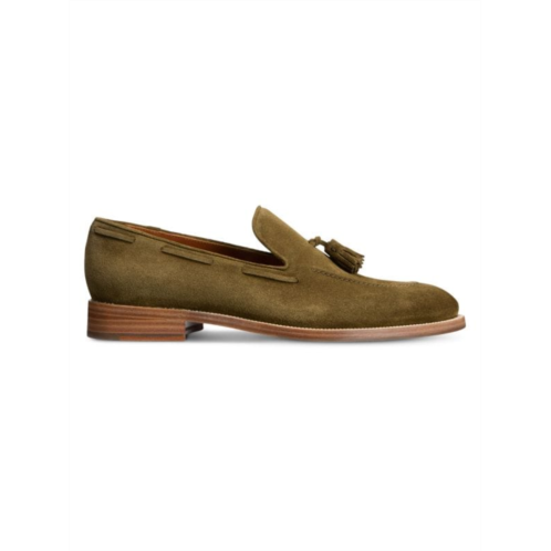 Allen Edmonds Lucca Suede Tassel Loafers