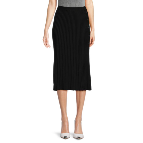 Adrianna Papell Rib Knit Skirt