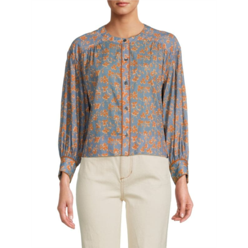 Joie Blaine Floral Blouse