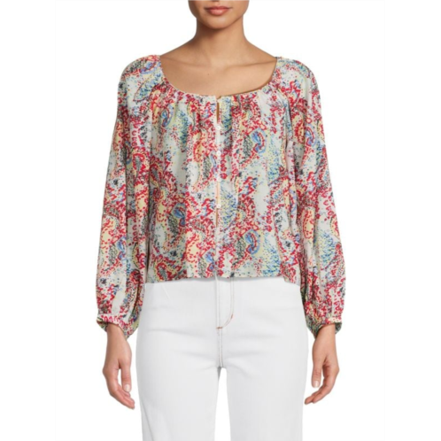 Joie Damarre Peasant Top