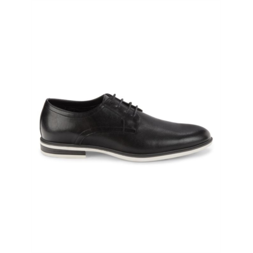 Calvin Klein Kendis Perforated Leather Derby Shoes