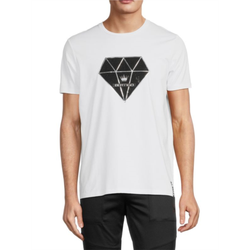 Bertigo Black Diamond Rhinestone T Shirt