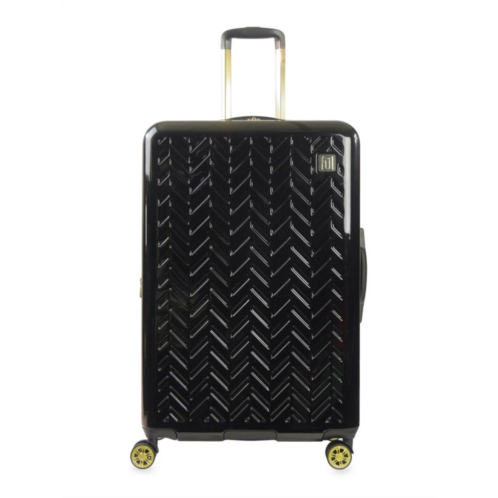 Ful Groove 31-Inch Textured Spinner Suitcase