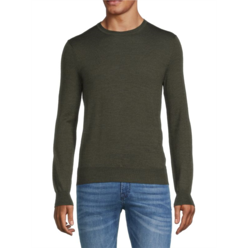 Saks Fifth Avenue Essential Merino Wool Blend Crewneck Sweater