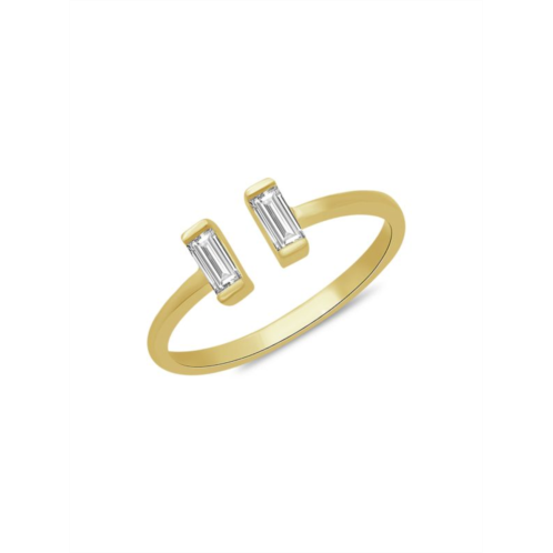 Verifine Demi Fine Esme 18K Goldplated Sterling Silver & 0.2 TCW Diamond Ring