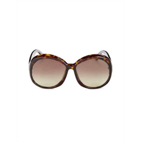 TOM FORD 62MM Round Sunglasses