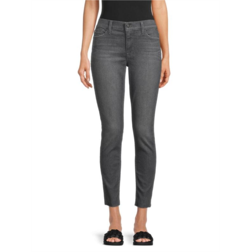 Hudson Natalie Mid Rise Skinny Jeans