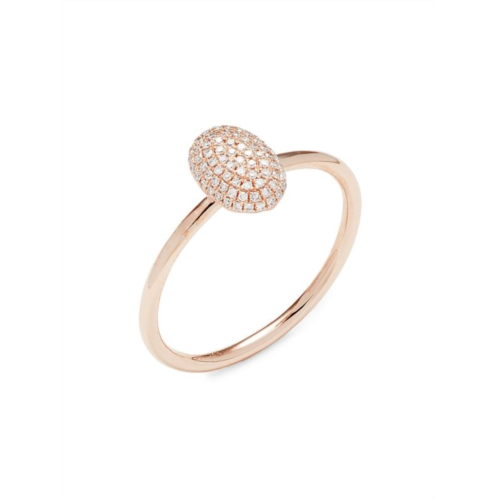 Saks Fifth Avenue 14K Rose Gold & 0.14 TCW Diamond Ring