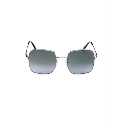 Bally 57MM Square Sunglasses