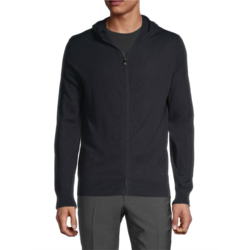 Corneliani Cotton Cash Hoodie Sweatshirt