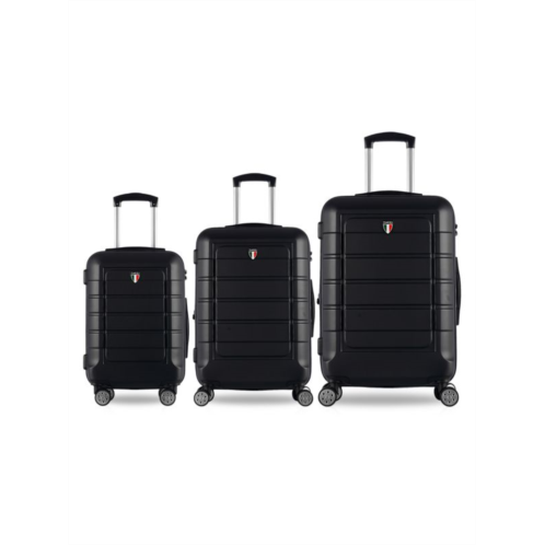 TUCCI Italy Console 3-Piece Hardshell Luggage Set