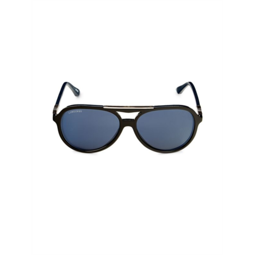 Longines 59MM Pilot Sunglasses