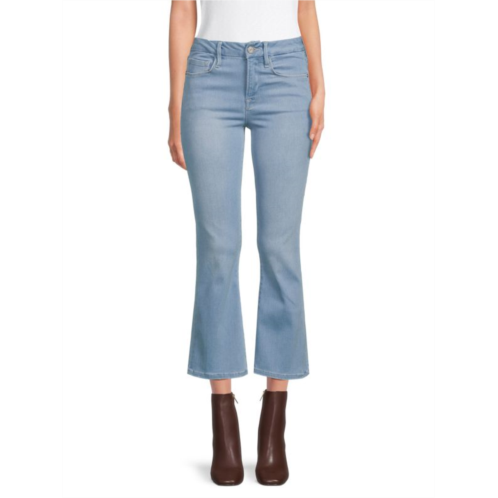 Frame Cropped Bootcut Jeans
