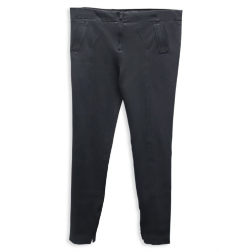 Tom Ford Knitted Slim-Fit Pants In Black Viscose