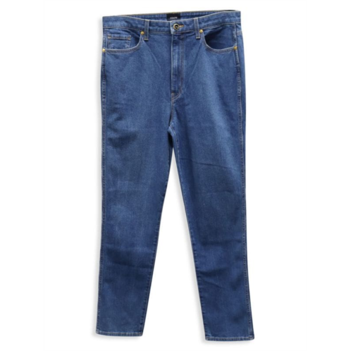 Khaite Boyfriend Jeans In Blue Cotton Denim