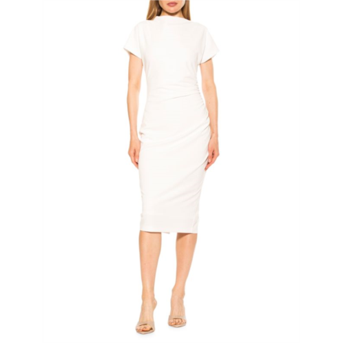 Alexia Admor Annalise Drape Bodycon Dress