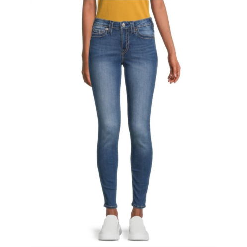 True Religion ?Jenny Big T Mid Rise Skinny Jeans