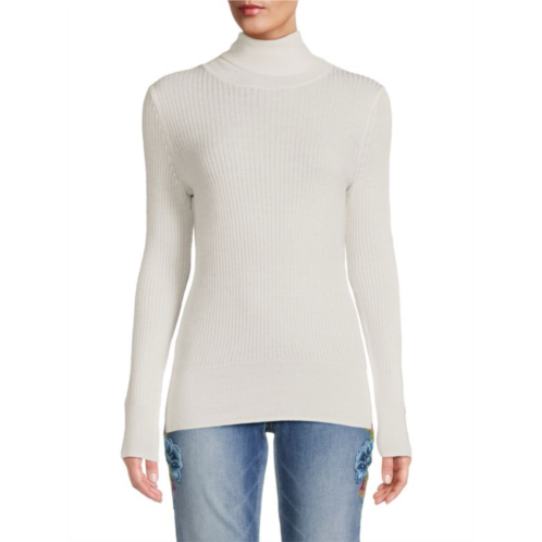 Saks Fifth Avenue Merino Wool Blend Turtleneck Sweater