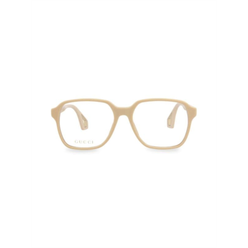 Gucci 56MM Square Eyeglasses