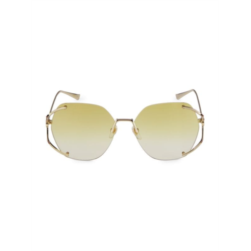 Gucci 59MM Round Sunglasses