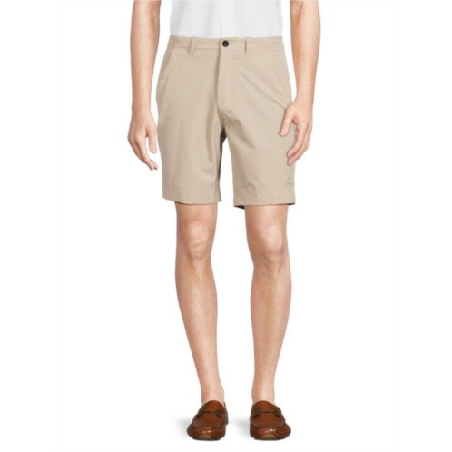 Brooks Brothers Solid Flat Front Golf Shorts