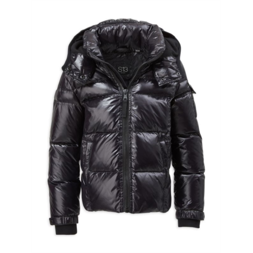 S13 Little Boys Glossy Puffer Jacket