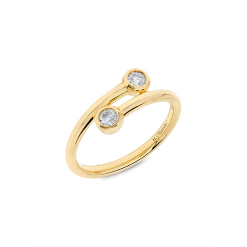 Saks Fifth Avenue 14K Yellow Gold & 0.17 TCW Diamond Ring
