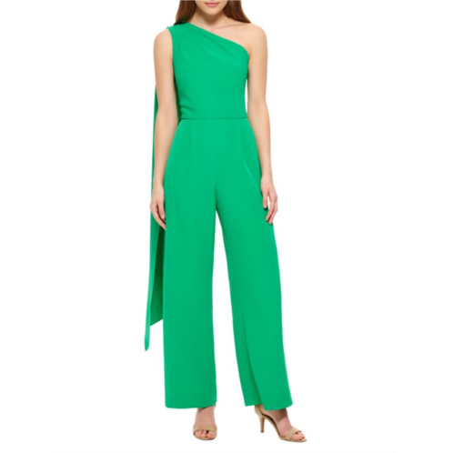 Vince Camuto Draped One Shoulder Jumpsuit