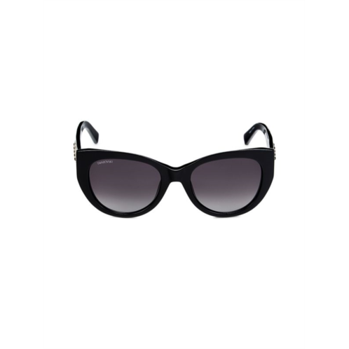 Swarovski 53MM Cat Eye Sunglasses