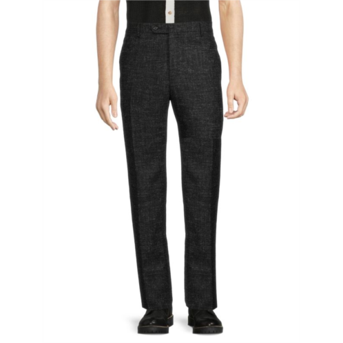 Zanella Parker Textured Virgin Wool Pants