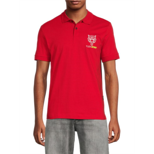 Plein Sport Tiger Logo Polo