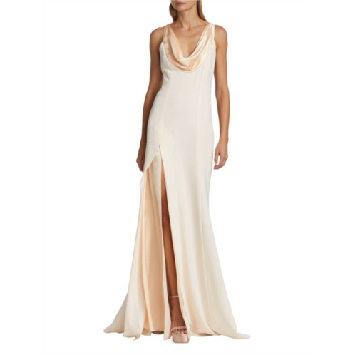 Cinq a Sept Jill Cowlneck Gown