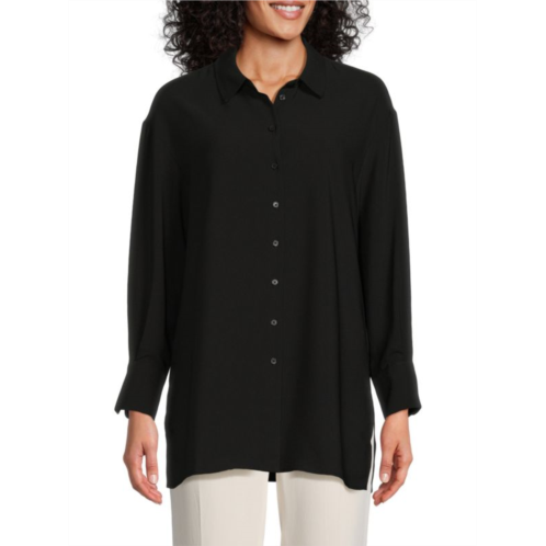 Adrianna Papell Solid Shirt