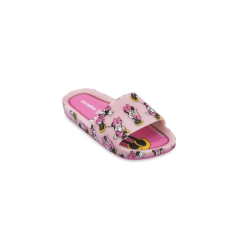 Little Girls Mini Melissa + Mickey and Friends Beach Slides