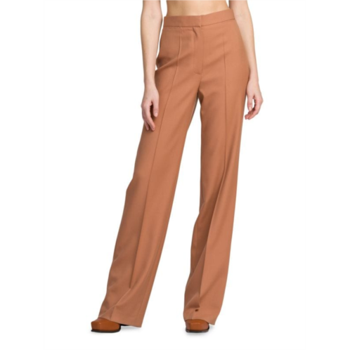 Stella McCartney Wool Straight-Leg Pants