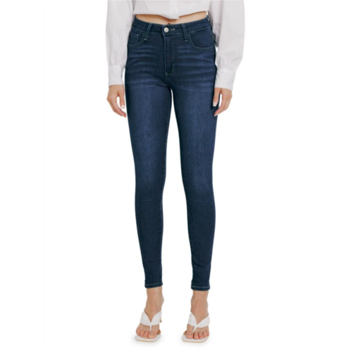 KanCan Mid Rise Ankle Skinny Jeans