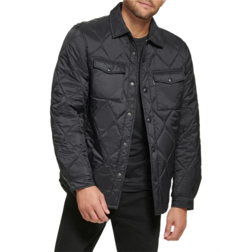 Calvin Klein Quilted Shirt Jacket