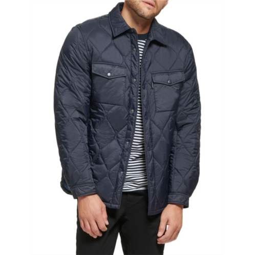 Calvin Klein Quilted Shirt Jacket