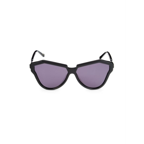 Karen Walker One Hybrid 62MM Cat Eye Sunglasses