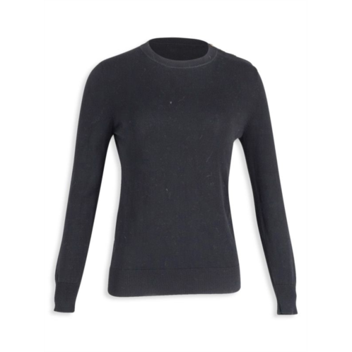 Givenchy Crewneck Sweater In Black Cotton