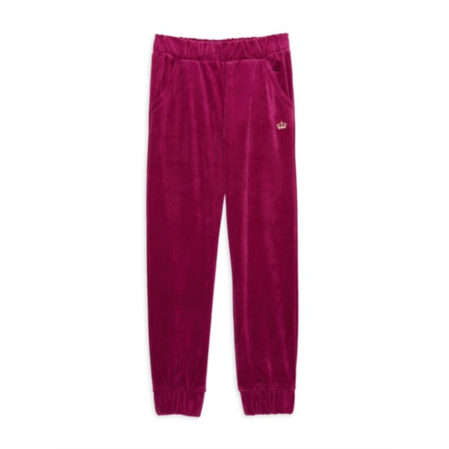 Juicy Couture Little Girls & Girls Velour Joggers