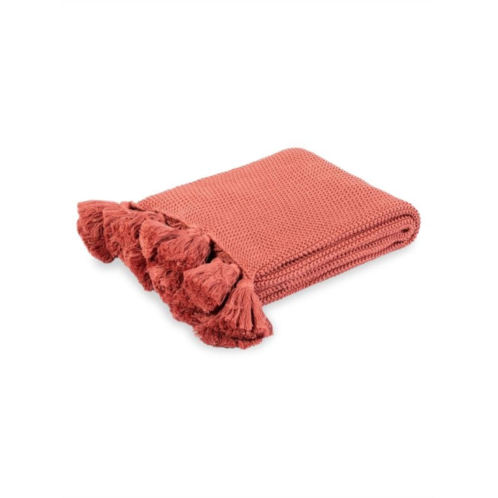 Safavieh Adelie Tassel Knit Throw Blanket