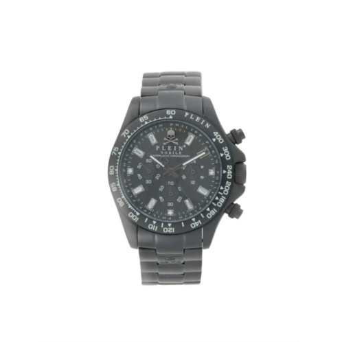 Philipp Plein Nobile 43MM Stainless Steel Chronograph Bracelet Watch