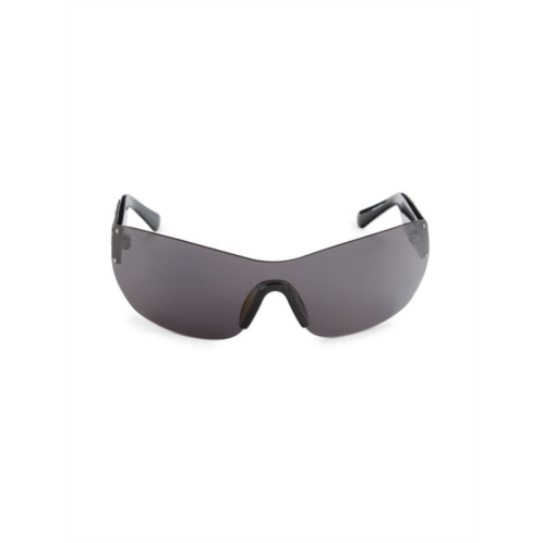 Swarovski 76MM Faux Crystal Wrap Sunglasses