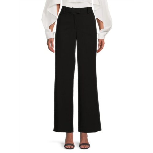 DKNY Solid Wide Leg Pants