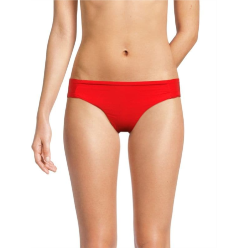 Trina Turk Monaco Tab Ruched Bikini Bottom