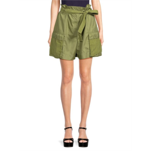 Kenzo Belted Cargo Bermuda Shorts