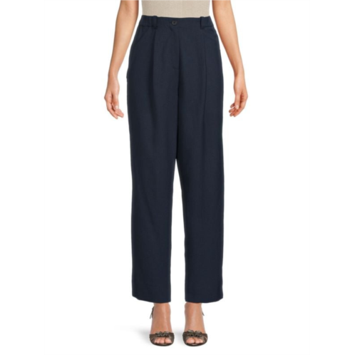 Kenzo Tailored Fit Pleated Pants