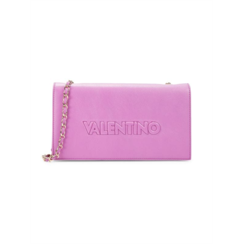 Valentino by Mario Valentino Lena Embossed Leather Shoulder Bag