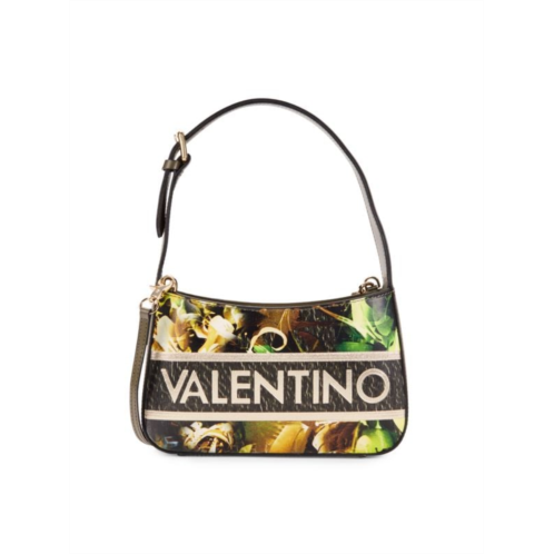 Valentino by Mario Valentino Kai Bouquet Leather Shoulder Bag